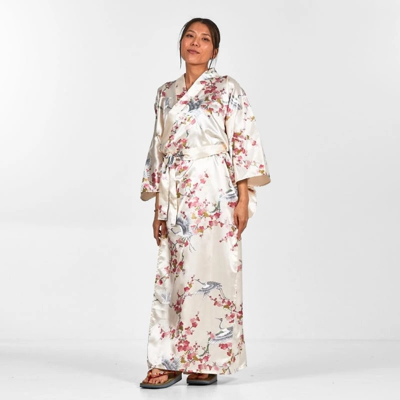 Happi Kimono Women - Ume To Tsuru 4 Happi Kimono Women - Ume To Tsuru - Image 4