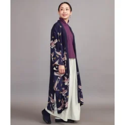 Long Kimono Jacket Women 12 Long Kimono Jacket Women -Nippon Life Market kimono long femme grue 887