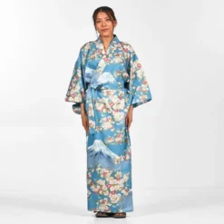 Women's Yukata Kimono - Fujisan No Sakura 8 Women's Yukata Kimono - Fujisan No Sakura -Nippon Life Market kimono yukata femme fujisan no sakura m 599