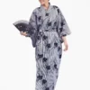 Women's Yukata Kimono - Iris