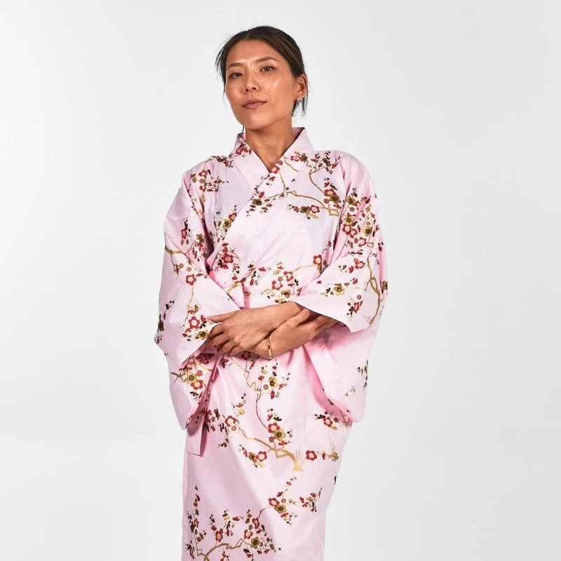 Women's Yukata Kimono - Ōgonbai 2 Women's Yukata Kimono - Ōgonbai - Image 2