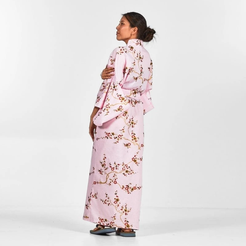 Women's Yukata Kimono - Ōgonbai 4 Women's Yukata Kimono - Ōgonbai - Image 4