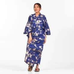 Women's Yukata Kimono - Sakura To Chō -Nippon Life Market kimono yukata femme sakura to cho 124