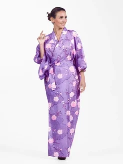 Women's Yukata Kimono - Sakura To Kumo