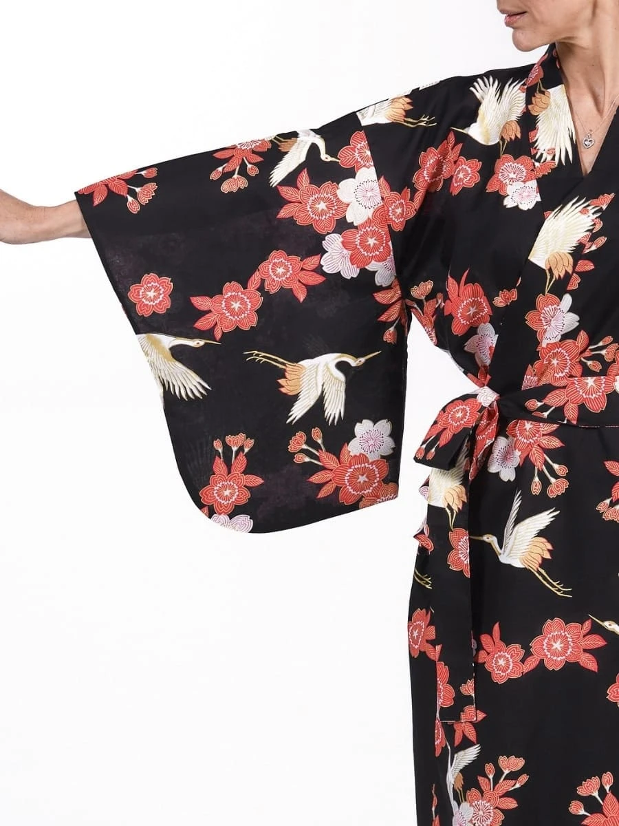 Women's Yukata Kimono - Tsuru To Ouka 4 Women's Yukata Kimono - Tsuru To Ouka - Image 4