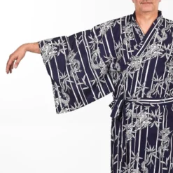 Yukata Kimono Men - Bamboo & Dragon 9 Yukata Kimono Men - Bamboo & Dragon -Nippon Life Market kimono yukata homme bambou dragon 252