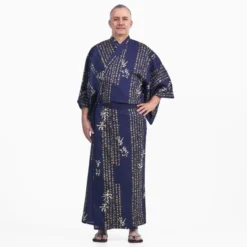 Men’s Yukata Kimono – Kanji