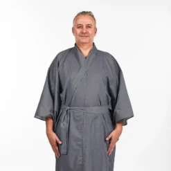 Yukata Kimono Men - Striped -Nippon Life Market kimono yukata homme raye 712