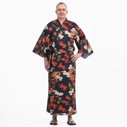 Men’s Yukata Kimono – Ryū & Kumo