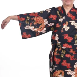 Men’s Yukata Kimono – Ryū & Kumo 8 Men’s Yukata Kimono – Ryū & Kumo -Nippon Life Market kimono yukata homme ryu to kumo 958