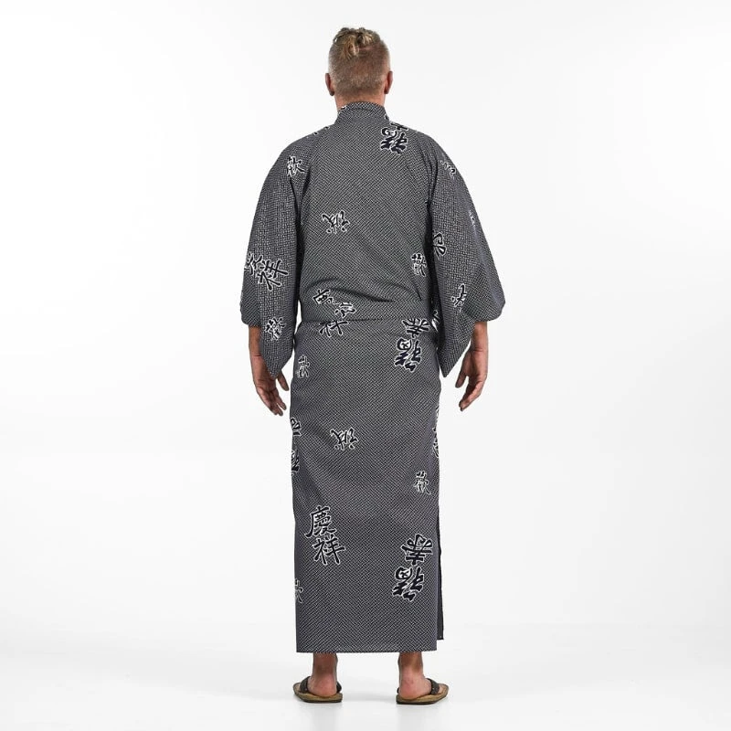 Yukata Kimono Men - Yorokobi 3 Yukata Kimono Men - Yorokobi - Image 3