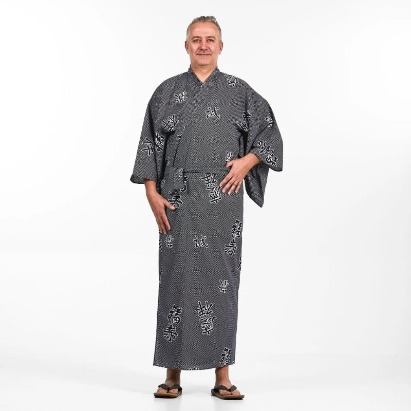 Yukata Kimono Men - Yorokobi 1 Yukata Kimono Men - Yorokobi