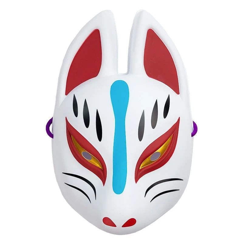 Kitsune Mask - White 1 Kitsune Mask - White