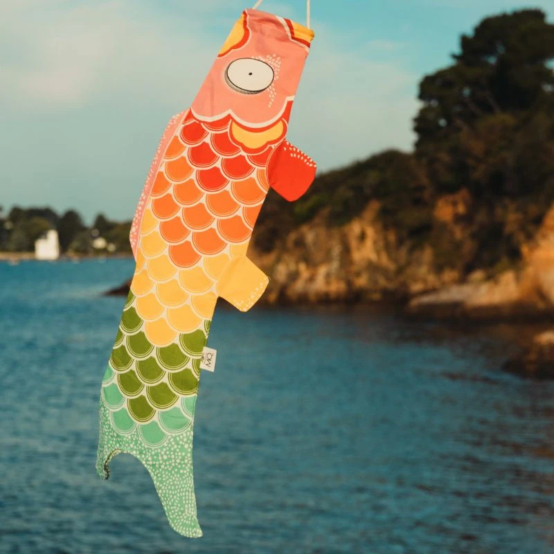 Koinobori Rainbow - 28 In 2 Koinobori Rainbow - 28 In - Image 2