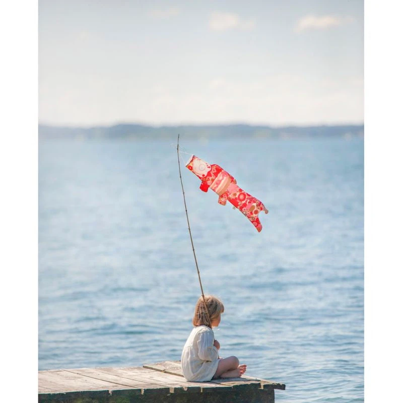 Koinobori Floral Kimono - 28 In 2 Koinobori Floral Kimono - 28 In - Image 2