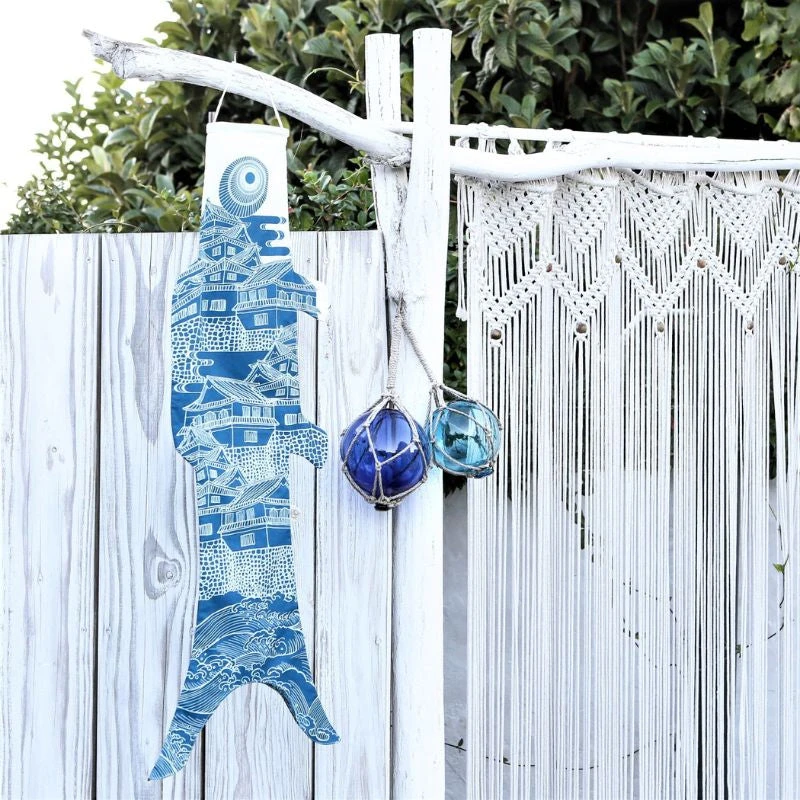 Koinobori Ôshiro Blue - 28 In 2 Koinobori Ôshiro Blue - 28 In - Image 2