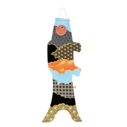 Koinobori Patchwork Fabric - 28 In