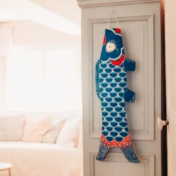 Koinobori Traditional Blue - 28 In -Nippon Life Market koinobori traditionnel bleu s 255