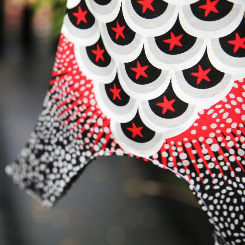 Koinobori Traditional Black & White - 28 In 5 Koinobori Traditional Black & White - 28 In - Image 5