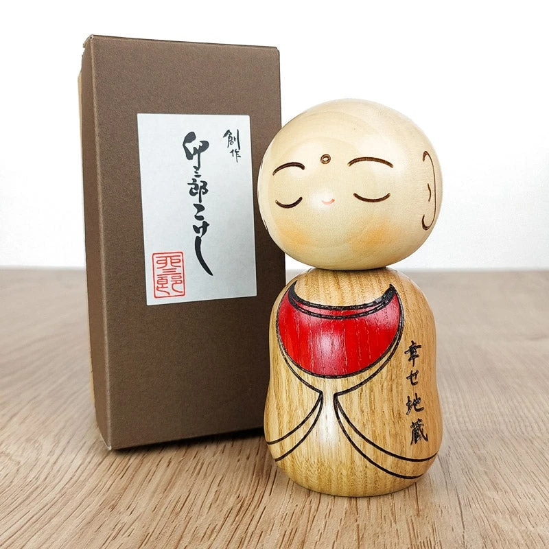 Kokeshi Doll Jizo Monk 2 Kokeshi Doll Jizo Monk - Image 2