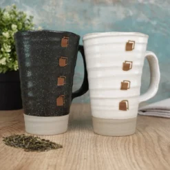 Large Japanese Mug - Black -Nippon Life Market large japanese mug black 465