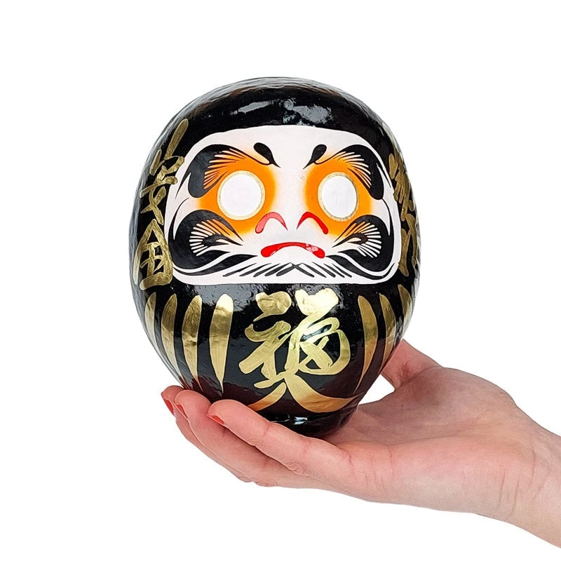 Daruma Doll Set - 4 Pieces 15 Cm (5.9") 2 Daruma Doll Set - 4 Pieces 15 Cm (5.9") - Image 2