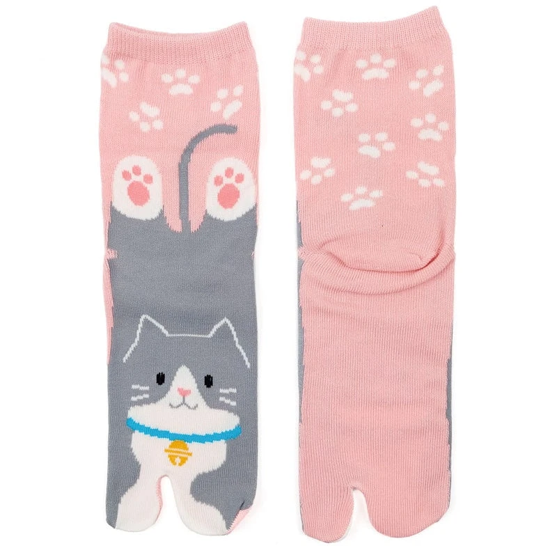Neko Tabi Socks - 6 Pairs 3 Neko Tabi Socks - 6 Pairs - Image 3