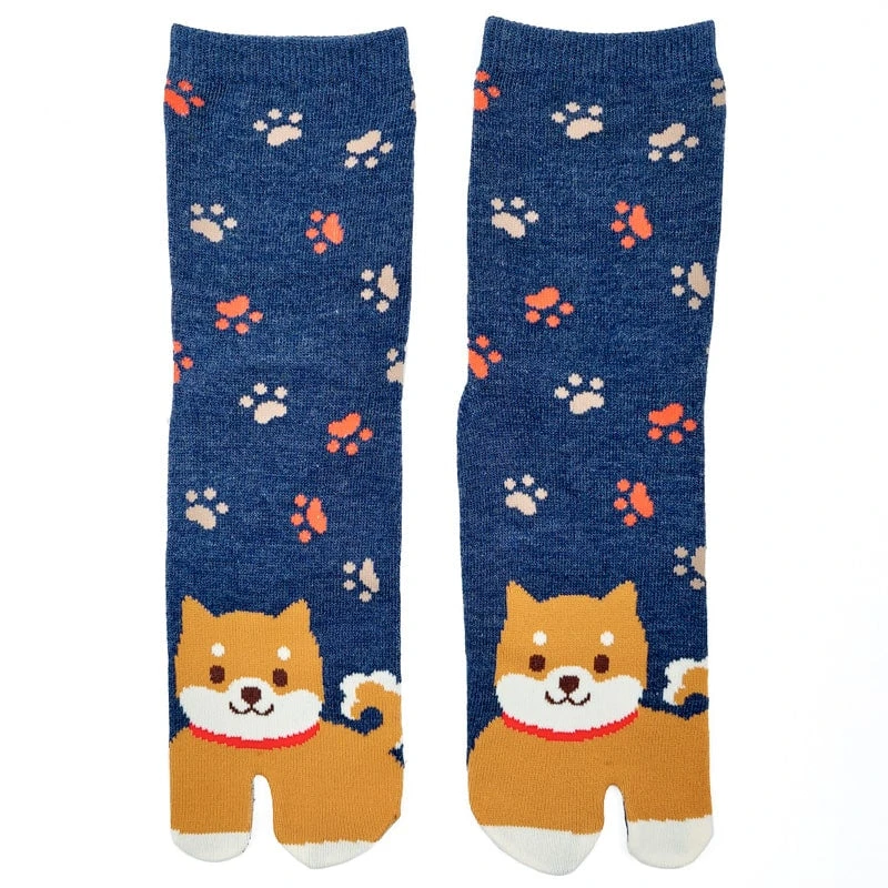 Shiba Tabi Socks - 6 Pairs 2 Shiba Tabi Socks - 6 Pairs - Image 2