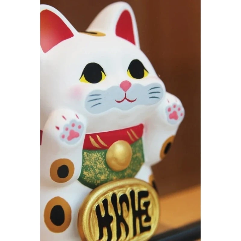 Maneki Neko - Kawaii White 2 Maneki Neko - Kawaii White - Image 2