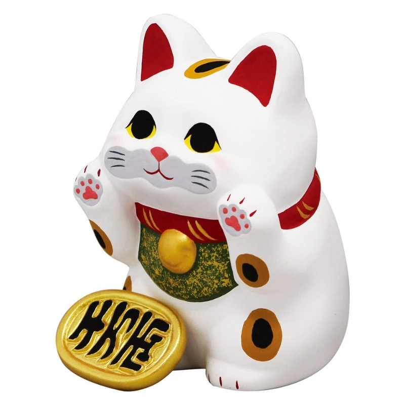 Maneki Neko - Kawaii White 1 Maneki Neko - Kawaii White