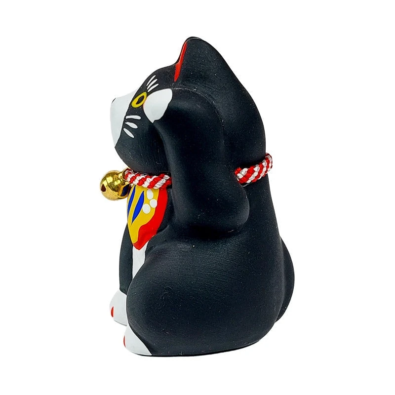 Black Color Maneki Neko 2 Black Color Maneki Neko - Image 2