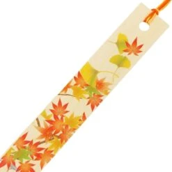 Japanese Bookmark – Autumn Leaves -Nippon Life Market marque page japonais feuilles dautomne 338