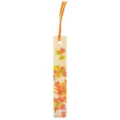Japanese Bookmark – Autumn Leaves