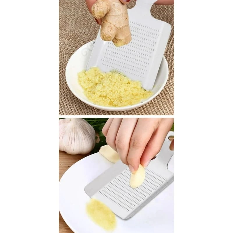 Mini Japanese Grater - Stainless Steel Oroshigane 2 Mini Japanese Grater - Stainless Steel Oroshigane - Image 2