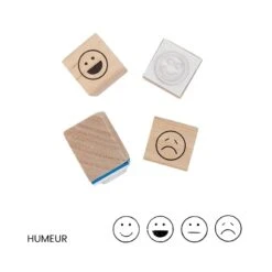 Japanese Mini Stamp Set - Bullet Journal 9 Japanese Mini Stamp Set - Bullet Journal -Nippon Life Market mini tampon japonais bullet journal humeur 456