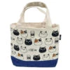 Mini Tote Bag - Japanese Cats