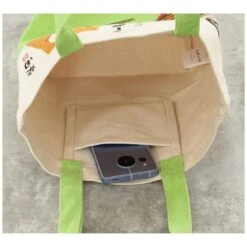 Mini Tote Bag – Ramen & Shiba -Nippon Life Market mini tote bag ramen shiba 102