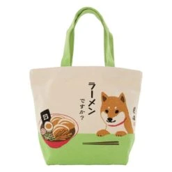 Mini Tote Bag – Ramen & Shiba