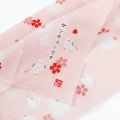 Japanese Cotton Handkerchief - Birds 5 Japanese Cotton Handkerchief - Birds -Nippon Life Market mouchoir tissu japonais oiseaux 545