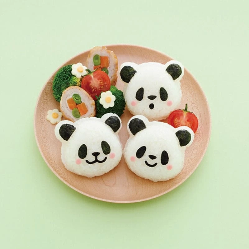 Onigiri Mold - Panda Head 2 Onigiri Mold - Panda Head - Image 2