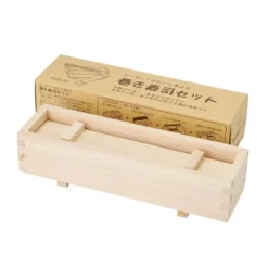 Hinoki Sushi Mold & Bamboo Mat