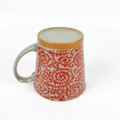 Japanese Mug - Karakusa Red -Nippon Life Market mug japonais karakusa rouge 252