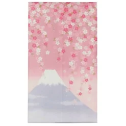 Japanese Noren Curtain - Fuji Sakura