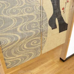 Noren Curtain - Kawakaze -Nippon Life Market noren japonais kawakaze 85 x 150 cm 742