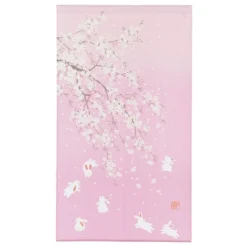 Japanese Noren - Sakura Usagi