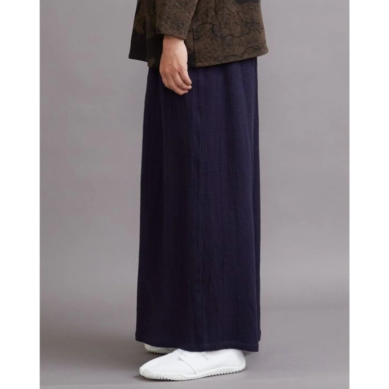 Japanese Wide Leg Pants Men's 2 Japanese Wide Leg Pants Men's - Image 2