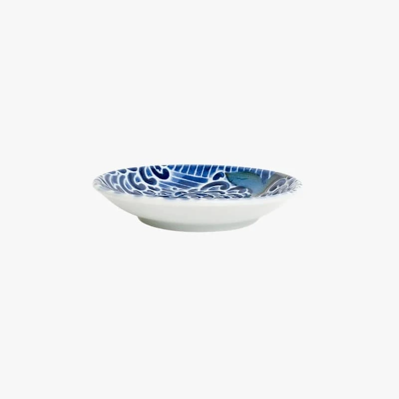 Japanese Small Plate - Whale 2 Japanese Small Plate - Whale - Image 2