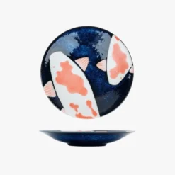 Small Japanese Plate - Koi Fish