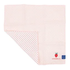 Small Japanese Hand Towel - Strawberry -Nippon Life Market petite serviette japonaise fraise 189