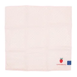 Small Japanese Hand Towel - Strawberry -Nippon Life Market petite serviette japonaise fraise 727